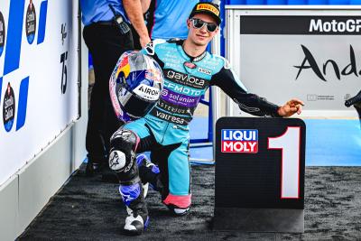 David Alonso, Moto3, Spanish MotoGP, 27 April